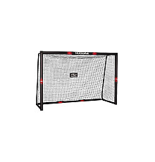 Ворота футбольні Hudora Pro Tect 3663 180 х 120 см, чорні