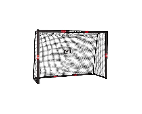 Ворота футбольні Hudora Pro Tect 3663 180 х 120 см, чорні
