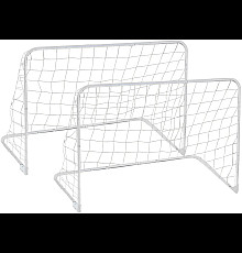 Ворота футбольні Garlando Train and Score 90 x 60 x 50 см, сірі