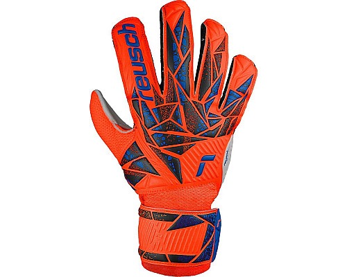 Рукавички воротарські Reusch Attrakt Solid Junior pomarańczowe 5472515 2210 р.7, помаранчеві