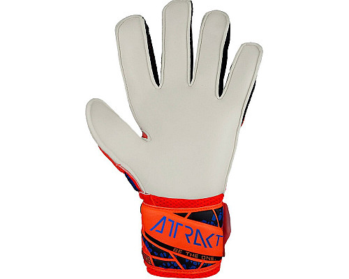 Рукавички воротарські Reusch Attrakt Solid Junior pomarańczowe 5472515 2210 р.7, помаранчеві