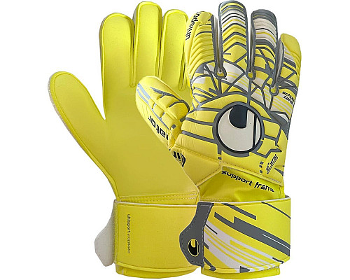 Рукавички воротарські Uhlsport Unlimited Soft SF 101102401 р.8, жовті