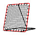 Сітка тренувальна для футболу Neo-Sport NS-491 Rebounder 120 x 120 х 107 см, червона