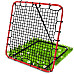 Сітка тренувальна для футболу Neo-Sport NS-491 Rebounder 120 x 120 х 107 см, червона