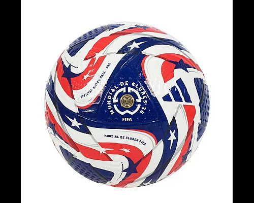 М'яч футбольний Adidas FIFA World Cup Pro розмір 5, біло-синій