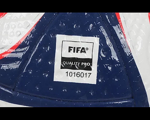 М'яч футбольний Adidas FIFA World Cup Pro розмір 5, біло-синій