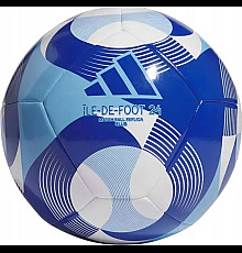 Футбольний м'яч Adidas Olympic 24 Club розмір 5, синьо-білий
