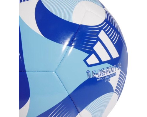 М'яч футбольний Adidas Olympic 24 Club IW6328 розмір 5, синій М'яч футбольний Adidas Olympic 24 Club IW6328 розмір 5, синій