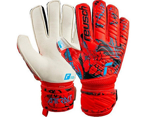 Рукавички воротарські Reusch Attrakt Grip 5370815 3334 р.10,5, червоні