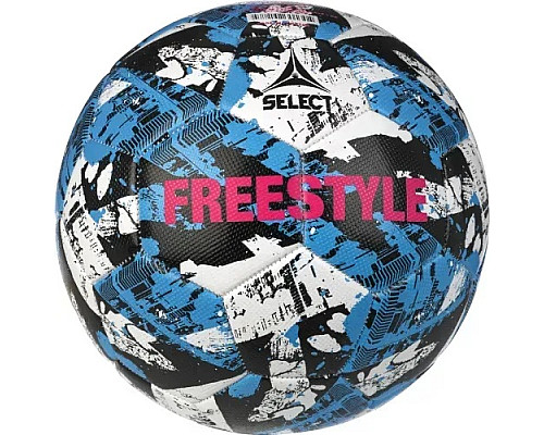 М'яч футбольний Select FREESTYLE v23 розмір 4, біло-синій