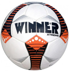 М'яч для футболу Winner XTREME, біло-оранжевий