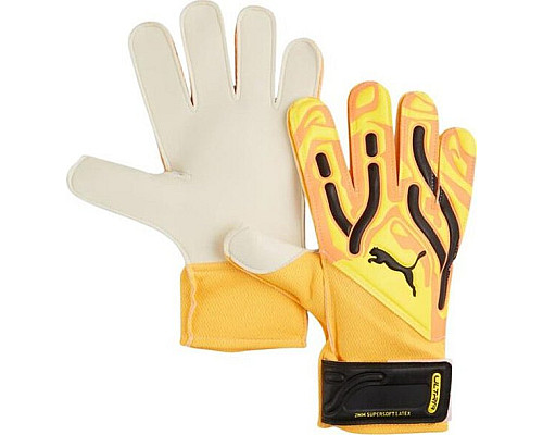 Рукавички воротарські Puma Ultra Play RC 41862 09 р.9, жовто-білі