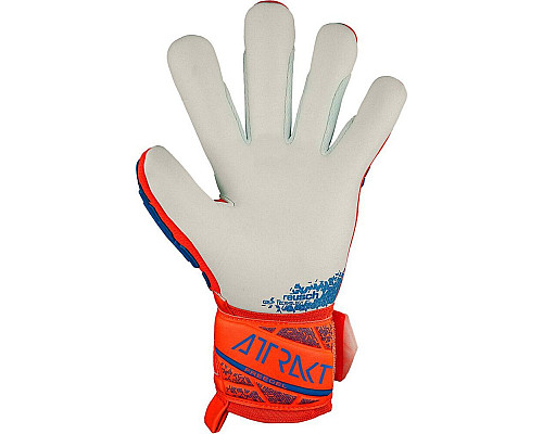 Рукавички воротарські Reusch Attrakt Freegel Silver Junior 5472235 2210 р.7,5, помаранчеві