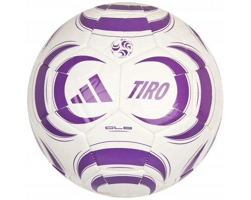 М'яч для футзалу Adidas Tiro Club Sala розмір 5, біло-фіолетовий