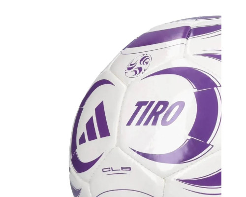 М'яч для футзалу Adidas Tiro Club Sala розмір 5, біло-фіолетовий