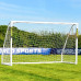 Ворота футбольні FORZA Match 240 х 180 см, білі