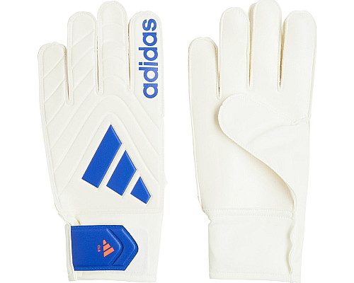 Рукавички воротарські Adidas Copa Club Goalkeeper IX3835 р.8, біло-сині