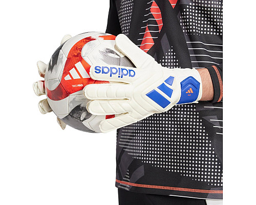 Рукавички воротарські Adidas Copa Club Goalkeeper IX3835 р.8, біло-сині
