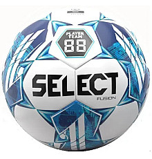 М'яч футбольний Select Fusion v23 розмір 5, біло-синій