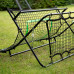 Сітка тренувальна для футболу VIRTUFIT REBOUNDER COMBI KICKBACK 113 х 106 х 61 см, чорно-зелена