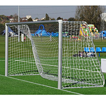 Ворота футбольні Yakimasport BR0008 500 х 200 см, сірі