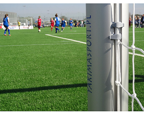 Ворота футбольні Yakimasport BR0008 500 х 200 см, сірі