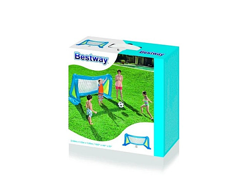 Футбольний набір надувний Goal 254 112 130 см BESTWAY Футбольний набір надувний Goal 254 112 130 см BESTWAY