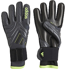 Рукавички воротарські Adidas Copa Pro czarne JN5335 р. 9,5, чорно-зелені