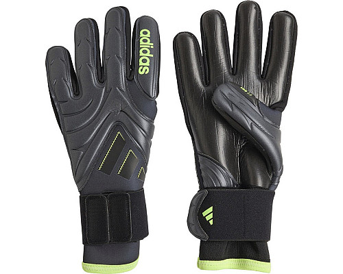 Рукавички воротарські Adidas Copa Pro czarne JN5335 р. 9,5, чорно-зелені