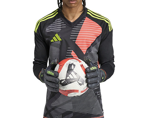 Рукавички воротарські Adidas Copa Pro czarne JN5335 р. 9,5, чорно-зелені