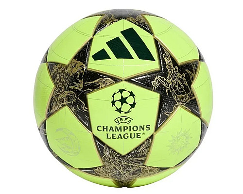 М'яч футбольний Adidas UCL 2026 league Winter розмір 5, чорно-зелений