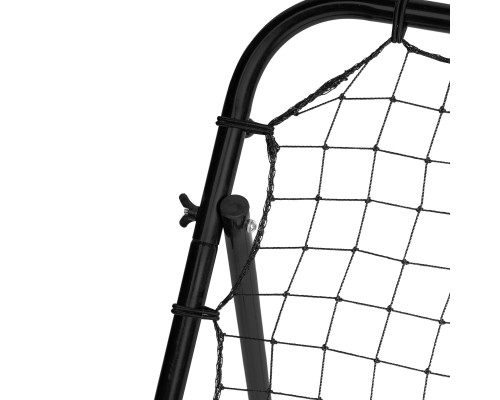 Сітка тренувальна для футболу VIRTUFIT REBOUNDER KICKBACK 100 х 100 см, чорна