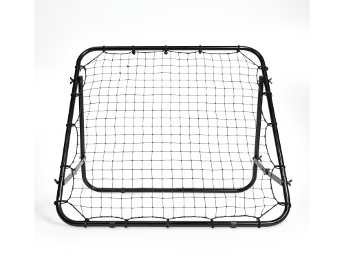 Сітка тренувальна для футболу VIRTUFIT REBOUNDER KICKBACK 100 х 100 см, чорна