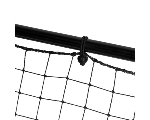 Сітка тренувальна для футболу VIRTUFIT REBOUNDER KICKBACK 100 х 100 см, чорна