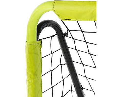 Ворота футбольні EXIT Tempo 300 х 200 см, чорно-зелені