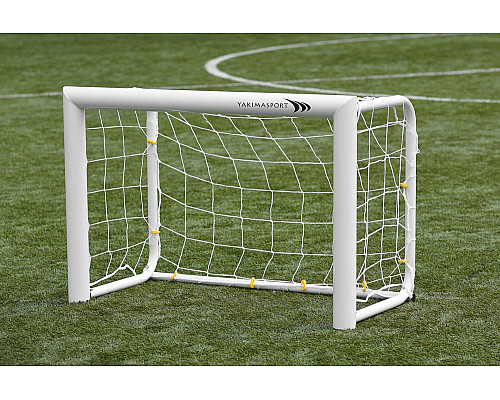 Ворота футбольні Yakimasport 100673 120 x 80 см, білі