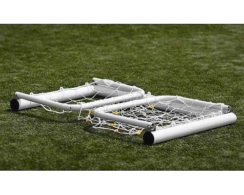 Ворота футбольні Yakimasport 100673 120 x 80 см, білі