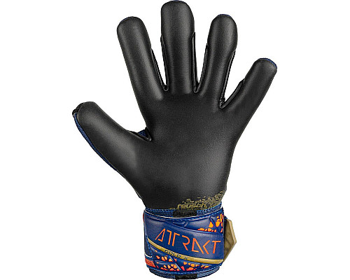 Рукавички воротарські Reusch Attrakt Gold X 5470945 4411 р.10,5, синьо-жовтий