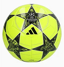 М'яч футбольний Adidas UCL Club 25/26 League Stage розмір 3, чорно-зелений