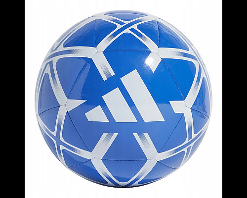 Футбольний м'яч Adidas Starlancer Club розмір 5, синьо-білий