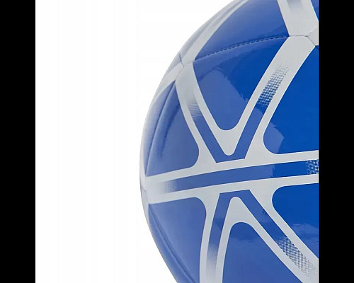 Футбольний м'яч Adidas Starlancer Club розмір 5, синьо-білий