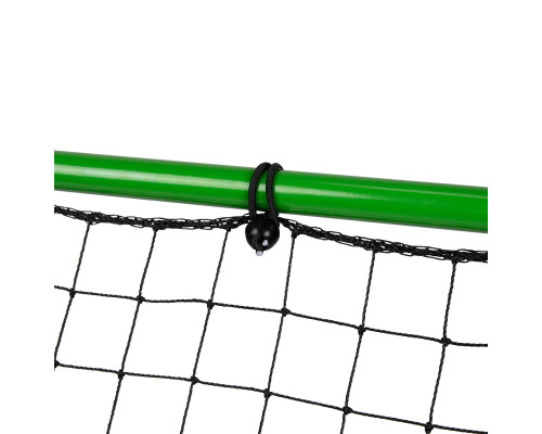 Сітка тренувальна для футболу VIRTUFIT REBOUNDER KICKBACK 100 х 100 см, зелений