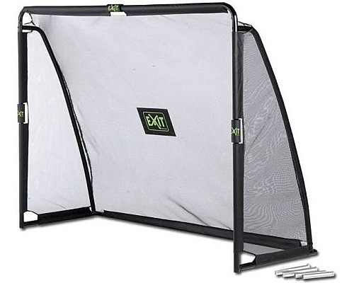 Ворота футбольні EXIT Coppa 220 х 170 см, чорні