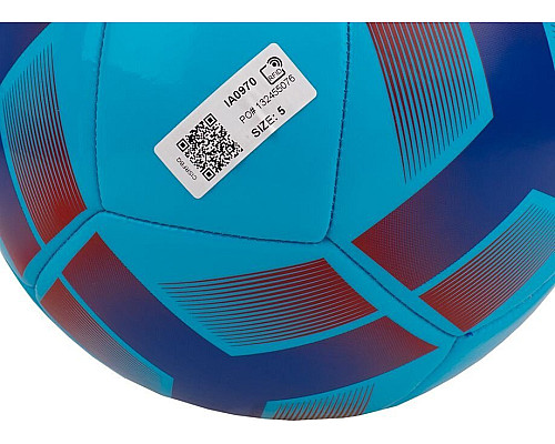 М'яч футбольний Adidas Starlancer Plus IA0970 розмір 4, синій