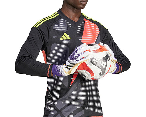Рукавички воротарські Adidas Predator GL Pro JZ5787 р. 11, біло-фіолетові