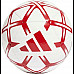 Футбольний м'яч Adidas Starlancer Club розмір 5, біло-червоний