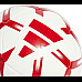Футбольний м'яч Adidas Starlancer Club розмір 5, біло-червоний