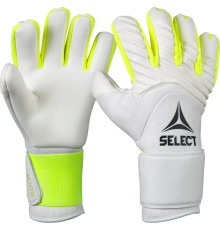 Рукавички воротарські Select Goalkeeper Gloves 88 Kids v26 розмір 7 17 см, біло-зелені