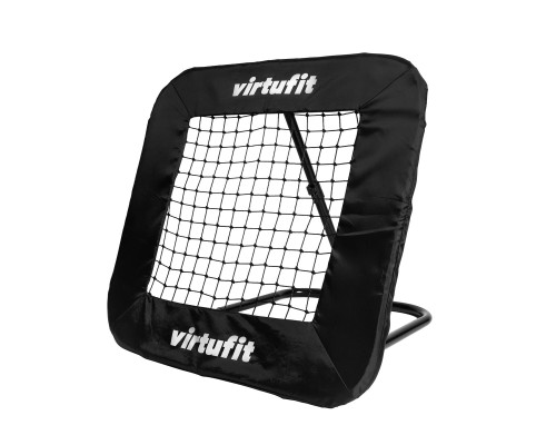 Сітка тренувальна для футболу VIRTUFIT REBOUNDER PRO KICKBACK 84 х 84 см, чорна