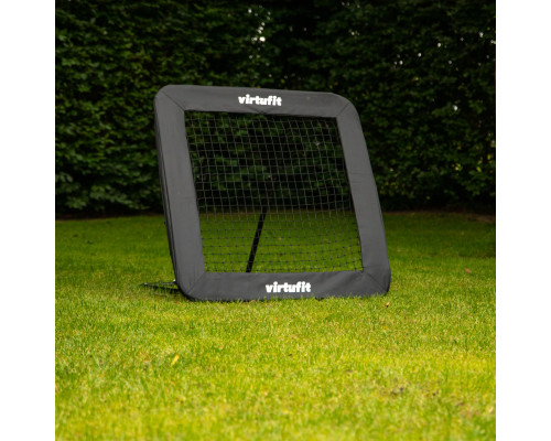 Сітка тренувальна для футболу VIRTUFIT REBOUNDER PRO KICKBACK 84 х 84 см, чорна